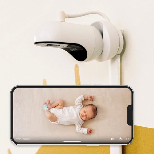 Owlet Dream Sightu2122 U2013 Smart HD Video Baby Monitor With 2K Camera, Cry, Motion & Sound Alerts, Temp + Humidity Monitoring, Secure WiFi, 2-Way Talk, Compatible With Dream Sock