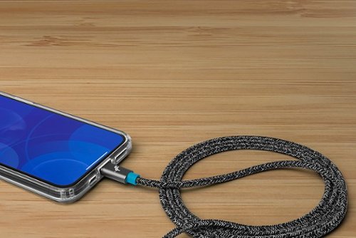 Nimble Eco-Friendly PowerKit 3 Meter USB-C to Lightning Cable for Apple iPhone - Space Gray BUY ONLINE