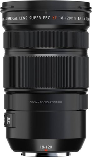 Fujifilm XF18-120mmF4 LM PZ WR Lens - Black WORLDWIDE DELIVERY