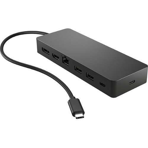 HP - USB Type C Docking Station - Black