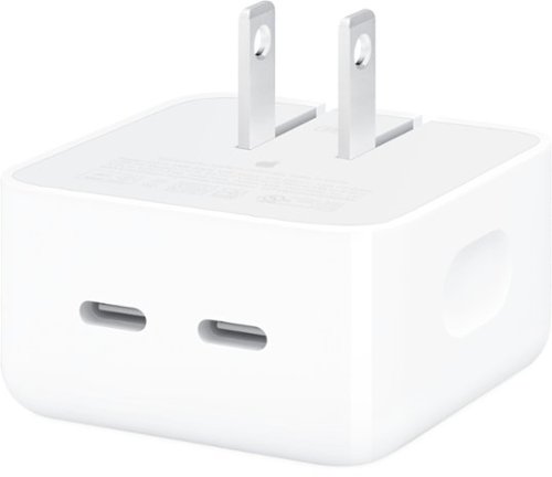 UPC 194253299738 product image for Apple - 35W Dual USB-C Port Compact Power Adapter - White | upcitemdb.com