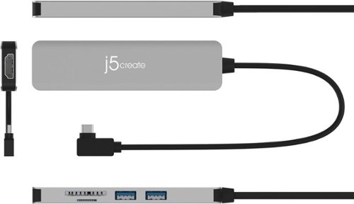 j5create USB-C Multi-Adapter for Surface Pro 8 - Silver SHOP ONLINE