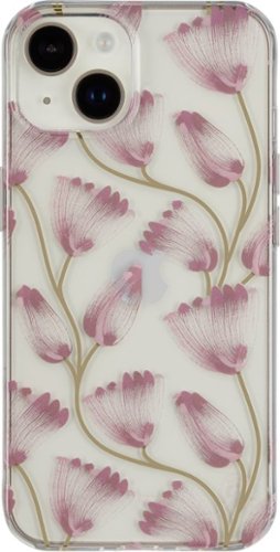 

Insignia™ - Hard-Shell Case for iPhone 14 and iPhone 13 - Floral Vine