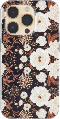 Insignia™ - Hard-Shell Case for iPhone 14 Pro Max - Vintage Floral