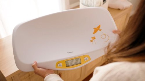 Beurer  BY80 Baby Scale - White/Yellow HOW TO BUY