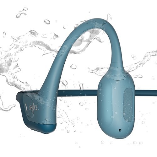 

Shokz - OpenRun Pro Premium Bone Conduction Open-Ear Sport Headphones - Blue