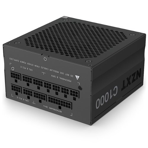 NZXT C -1000W ATX 3.0 80 Plus Gold Fully Modular Power Supply - Black WORLDWIDE DELIVERY