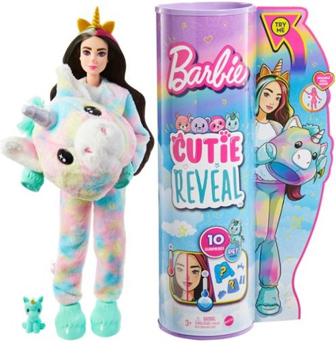 Barbie - Cutie Reveal Unicorn Doll