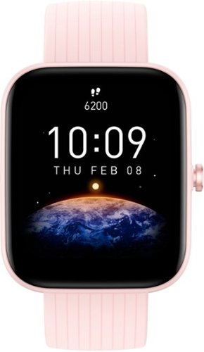 Amazfit Bip 3 Pro Smartwatch 42.9mm Polycarbonate Plastic - Pink GLOBAL SHIPPING