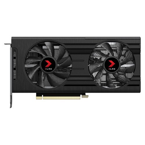 PNY - NVIDIA GeForce RTX 3050 8GB GDDR6 PCI Express 4.0 Graphics Card with Dual Fan - Black