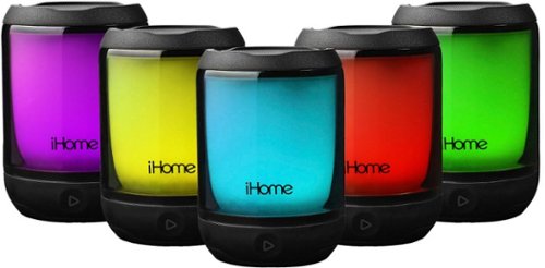iHome Rechargeable Waterproof Bluetooth Mini Speaker - Black WHERE TO BUY