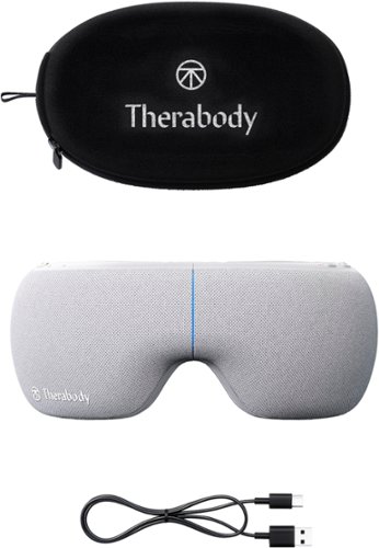 Therabody SmartGoggles Heated Eye & Temple Massager - White SHOP ONLINE