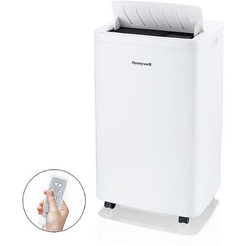 Image of Honeywell - 700 Sq. Ft. Portable Air Conditioner with Dehumidifier - White