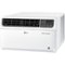 LG - 23,500 BTU DUAL Inverter 230V Smart Window Air Conditioner - White-Front_Standard