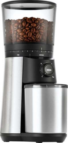 

OXO - Brew Time Based Conical Burr Coffee Grinder - Stainless Steel