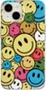 Insignia™ - Hard-Shell Case for iPhone 14 Plus - Smiley Face-Front_Standard