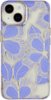 Insignia™ - Hard-Shell Case for iPhone 14 Plus - Purple Flower-Front_Standard