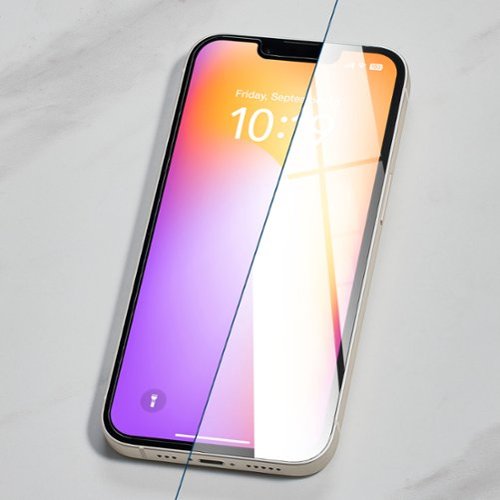 Insignia™ Anti-Reflective Glass Screen Protector for iPhone 16e, 14, 13, and 13 Pro (2-Pack) - Clear GLOBAL SHIPPING
