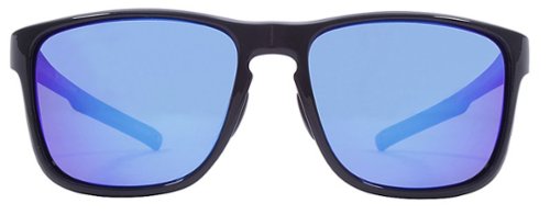 Kreedom Passage Rove Polarized Sunglasses - Gloss Black Smoke Lens Blue Mirror WORLDWIDE DELIVERY