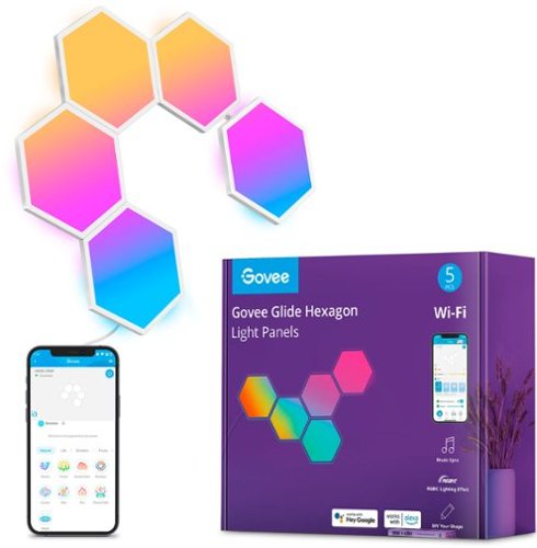 Govee Glide Hexa Light Panels 5pcs - Multi WORLDWIDE DELIVERY