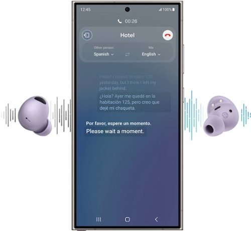 Samsung - Galaxy Buds2 Pro True Wireless Earbud Headphones - Bora Purple
