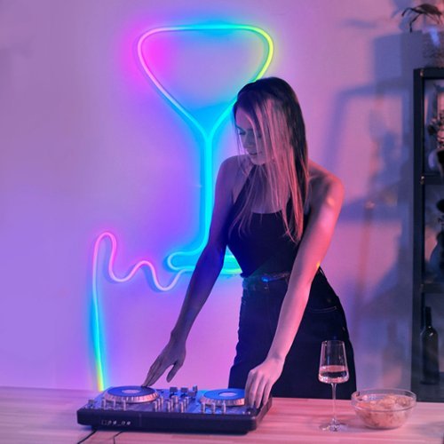 Govee RGBIC Neon Rope Light - 13.1 Ft - Multi GLOBAL SHIPPING