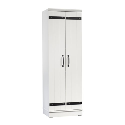 Sauder - Home Plus 2-Door Kitchen Storage Cabinet - White