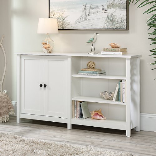 Sauder - County Line TV Console For TVs up to 43" - Glacier White