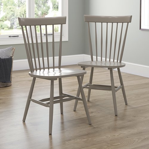 

Sauder - New Grange Spindle Back Grey Set of 2