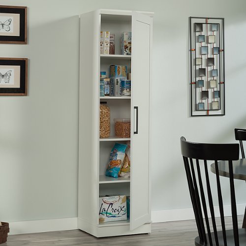 Sauder - Home Plus Single Door Pantry Storage Cabinet