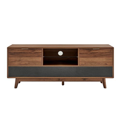 Koble - Larsen Smart TV Stand for Most TVs Up to 65" - Walnut