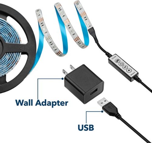 Insignia™ - 8' LED Light Strip - Multi-Color-Alt_View_Standard_20 