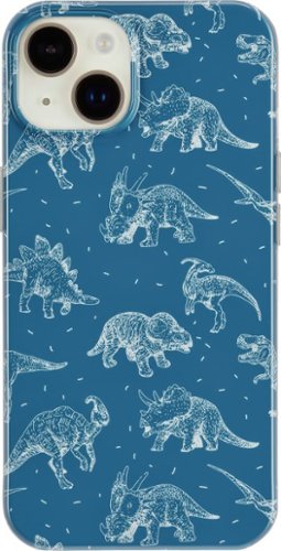 Insignia™ - Hard-Shell Case for iPhone 14 and iPhone 13 - Dinosaurs