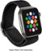 Modal™ - Nylon Watch Band for for Apple Watch 38mm, 40mm, 41mm and Apple Watch Series 1-9 - Black-Angle_Standard