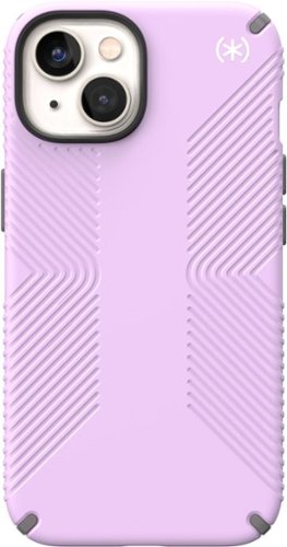 

Speck - Presidio2 Grip Case with MagSafe for Apple iPhone 14 - Spring Purple