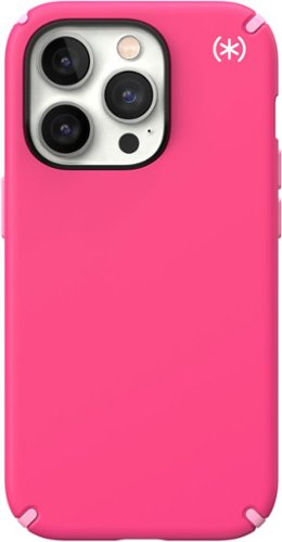 Speck - Presidio2 Pro Case with MagSafe for Apple iPhone 14 Pro - Digital Pink