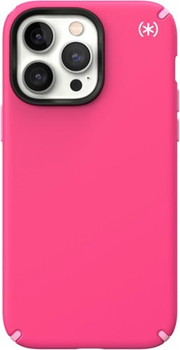 Speck - Presidio2 Pro Case with MagSafe for Apple iPhone 14 Pro Max - Digital Pink