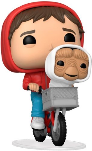  Funko - POP! Movies: E.T. 40th - Elliott w/ET in Bike Basket - Multi