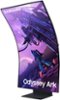 Samsung - Odyssey Ark 55” LED Curved 4K UHD Gaming Monitor - Black-Front_Standard