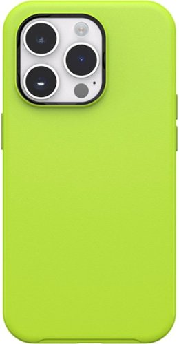 OtterBox - Symmetry Series+ for MagSafe Hard Shell for Apple iPhone 14 Pro - Lime All Yours