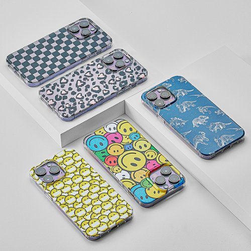 Insignia™ Hard-Shell Case for iPhone 14 Pro - Dinosaurs BUY ONLINE