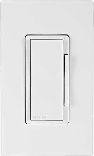 Leviton - Decora No-Neutral 600 W Dimmer Switch - White