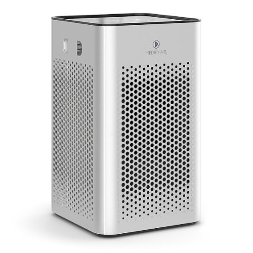 Image of Medify Air - Medify MA-25 500 Sq. Ft. Portable Air Purifier with True HEPA H13 Filter - Silver