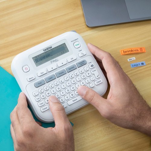 Brother P-touch PTD220 Label Printer - White SHOP ONLINE