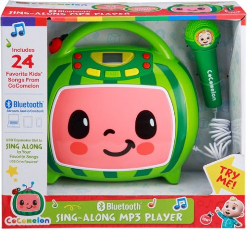 eKids Cocomelon Bluetooth Sing Along Music Player - Green HOW TO BUY
