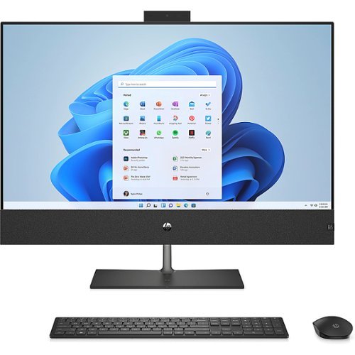HP - Pavilion 31.5" All-In-One - Intel Core i5-12400T - 16GB Memory - 512GB SSD - Black