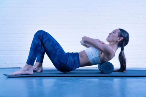 Flexir Recovery Foam Roller - Black WORLDWIDE DELIVERY