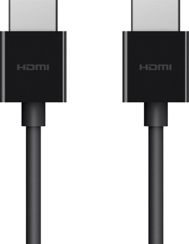  Belkin - Ultra HD HDMI 2.1 Cable 6.6FT/2M - 4K Ultra High Speed HDMI Cable - Compatible with PS4, PS5, Xbox Series X &amp; More - Black