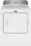 Front. Maytag - 7.0 Cu. Ft. Gas Dryer with Wrinkle Prevent - White.