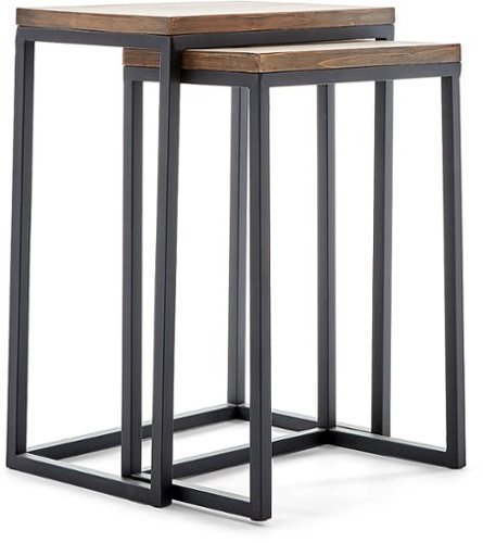 Click Decor - ClickDecor Parker Nesting Table Set - Brown